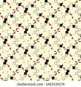 Simple vector illustration. Abstract geometric background pattern