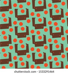 Simple vector illustration. Abstract geometric background pattern