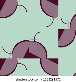 Simple vector illustration. Abstract geometric background pattern