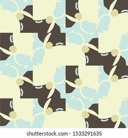 Simple vector illustration. Abstract geometric background pattern