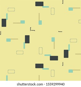 Simple vector illustration. Abstract geometric background pattern