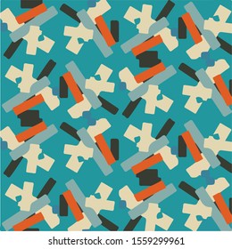 Simple vector illustration. Abstract geometric background pattern