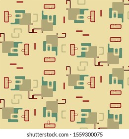 Simple vector illustration. Abstract geometric background pattern