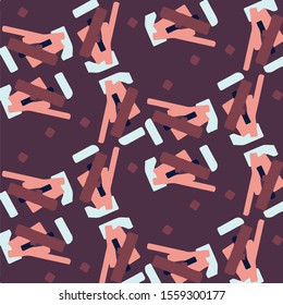 Simple vector illustration. Abstract geometric background pattern