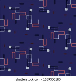 Simple vector illustration. Abstract geometric background pattern
