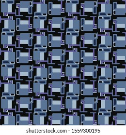 Simple vector illustration. Abstract geometric background pattern