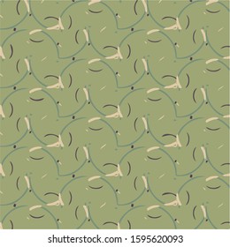 Simple vector illustration. Abstract geometric background pattern