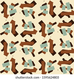 Simple vector illustration. Abstract geometric background pattern