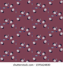 Simple vector illustration. Abstract geometric background pattern