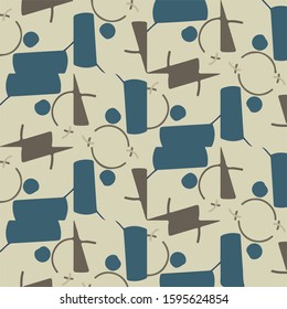 Simple vector illustration. Abstract geometric background pattern