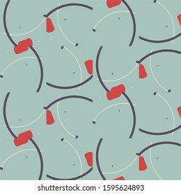 Simple vector illustration. Abstract geometric background pattern