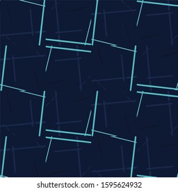 Simple vector illustration. Abstract geometric background pattern