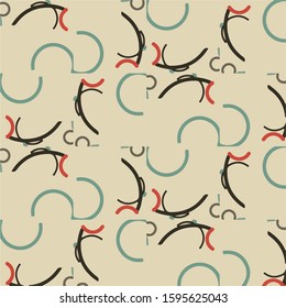 Simple vector illustration. Abstract geometric background pattern
