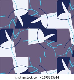 Simple vector illustration. Abstract geometric background pattern