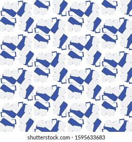 Simple vector illustration. Abstract geometric background pattern