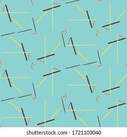 Simple vector illustration. Abstract geometric background pattern