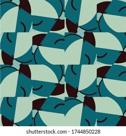 Simple vector illustration. Abstract geometric background pattern