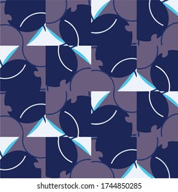 Simple vector illustration. Abstract geometric background pattern