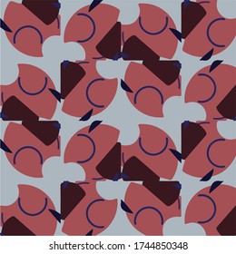 Simple vector illustration. Abstract geometric background pattern