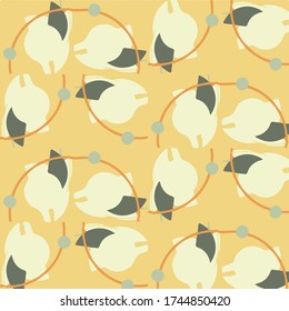 Simple vector illustration. Abstract geometric background pattern