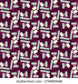 Simple vector illustration. Abstract geometric background pattern