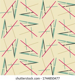 Ilustración vectorial simple. Patrón de fondo geométrico abstracto