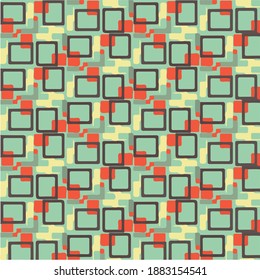 Ilustración vectorial simple. Patrón de fondo geométrico abstracto
