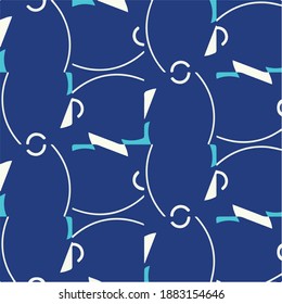 Simple vector illustration. Abstract geometric background pattern
