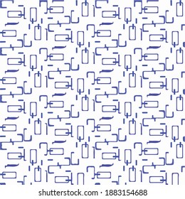 Simple vector illustration. Abstract geometric background pattern