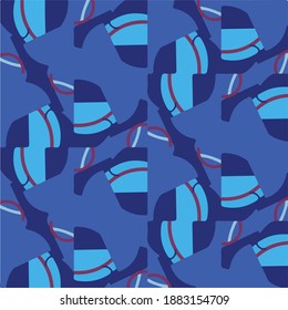 Simple vector illustration. Abstract geometric background pattern