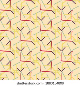 Simple vector illustration. Abstract geometric background pattern