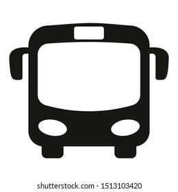 Simple vector illustration of a bus