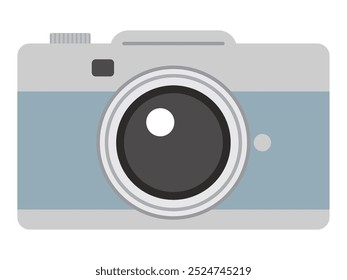 Simple vector illustration of a camera