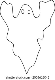 a simple vector illustration of a clipart outline of a cast