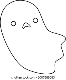 a simple vector illustration of a clipart outline of a cast