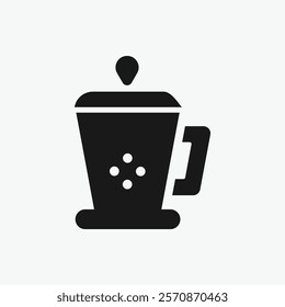 Simple Vector Illustration of a Coffee Maker