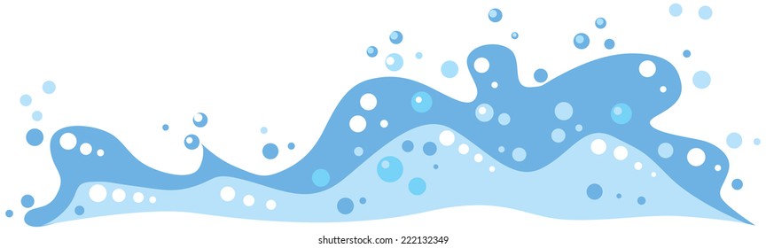 波しぶき のイラスト素材 画像 ベクター画像 Shutterstock