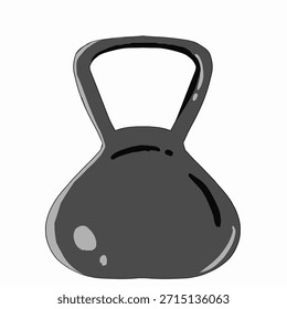 ilustração vetor simples de um sino de chaleira