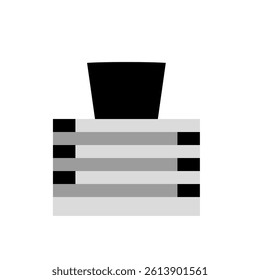 Simple  vector illustration of mokkiri