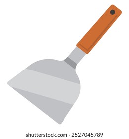 Simple vector illustration of an okonomiyaki spatula