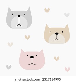 einfache Vektorgrafik kleine Cartokat