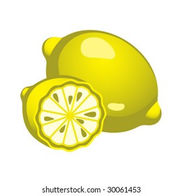 Simple vector lemon