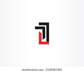 simple vector line logo design concept