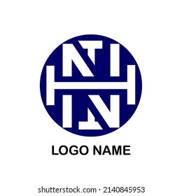 Simple vector logo from abstract combination