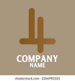 Simple vector logo for branding