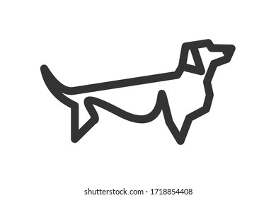  Simple vector logo design of a pet