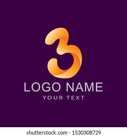 simple vector logo full color and beauty illustration
