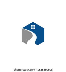 simple vector logo home property