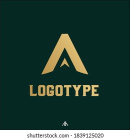 Logotipo vectorial simple con estilo moderno