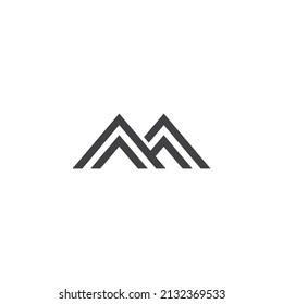 Simple vector logo in a modern style.